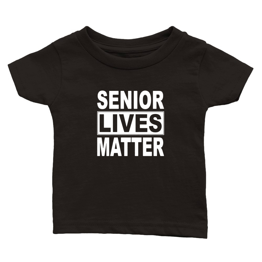 Senior Lives Matter T-shirt Classic Baby Crewneck T-shirt