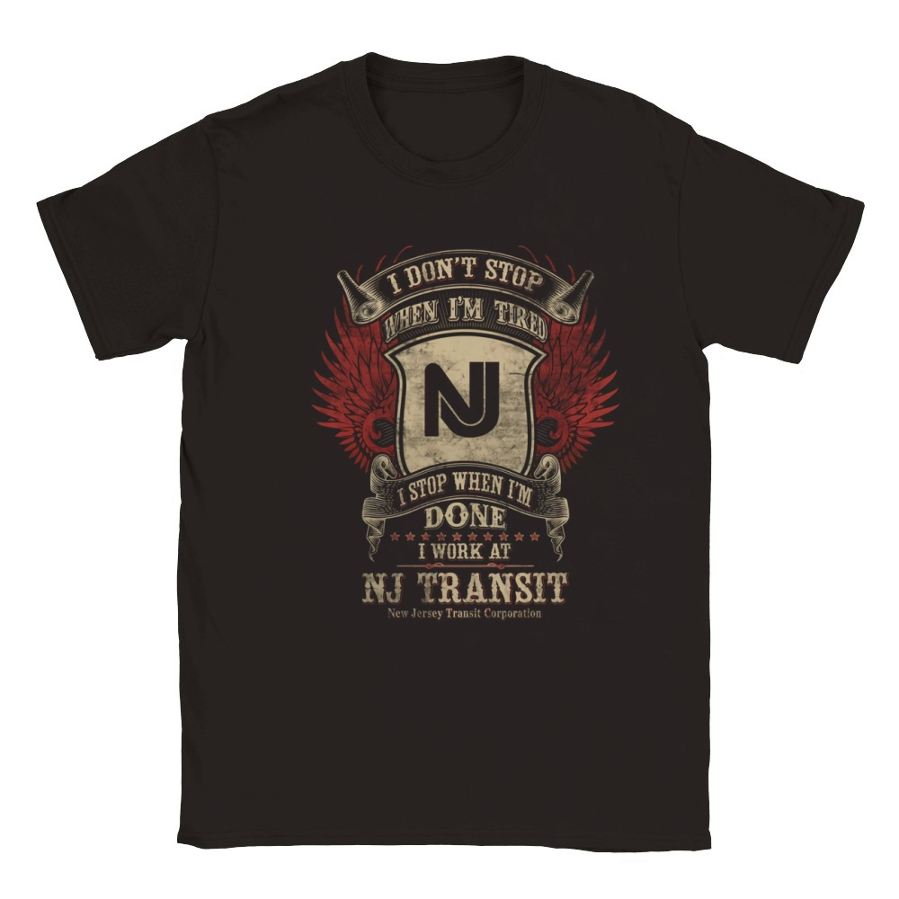 New Jersey Transit Corporation Classic Kids Crewneck T-shirt