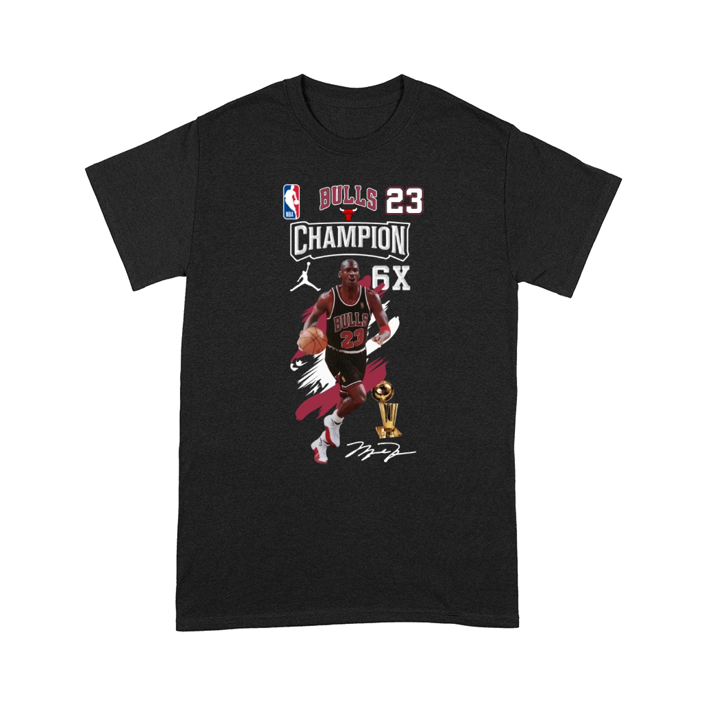 Michael Jordan Bulls 23 Signature shirt Comfort T-shirt