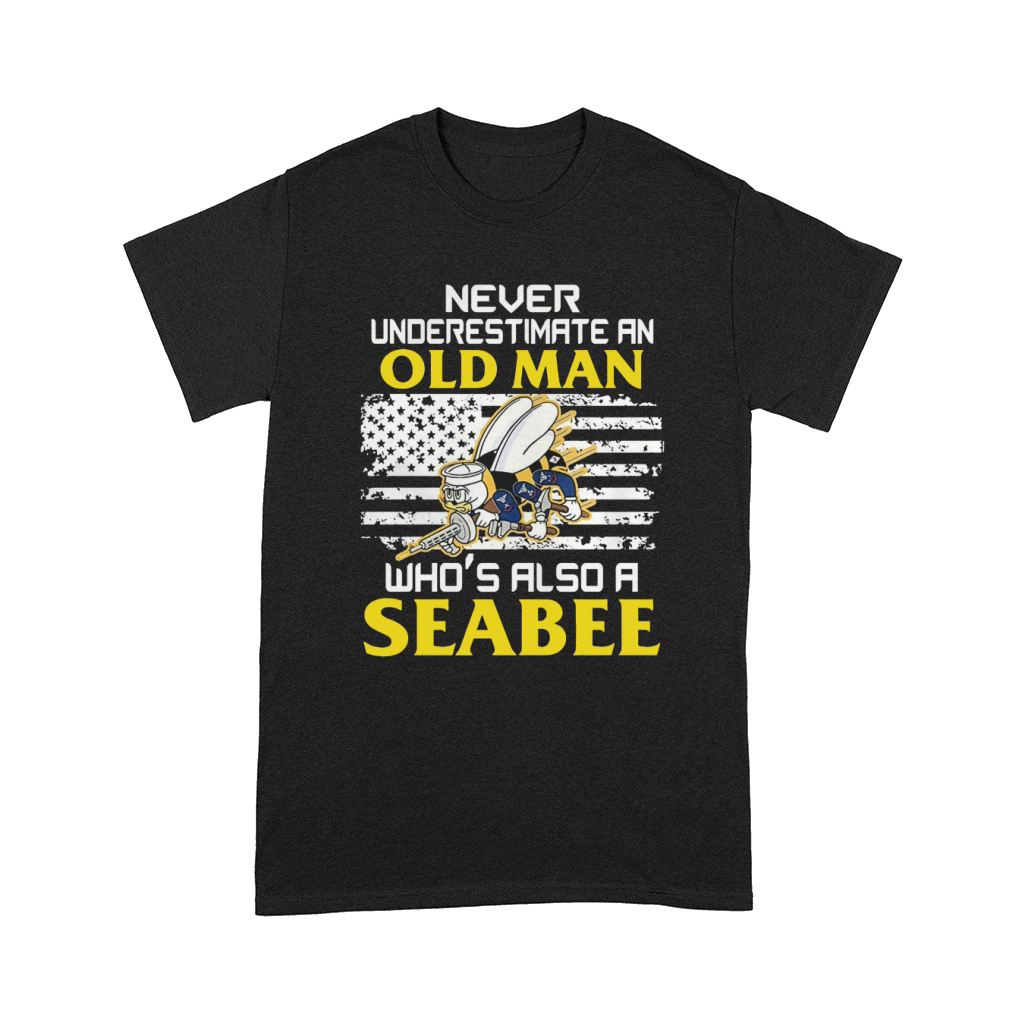 NAVY SEABEE VETERAN TSHIRT Comfort T-shirt
