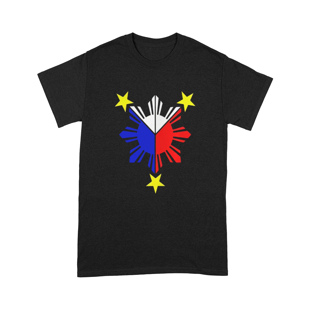 Pinoy Filipino Flag Stars and Sun Comfort T-shirt