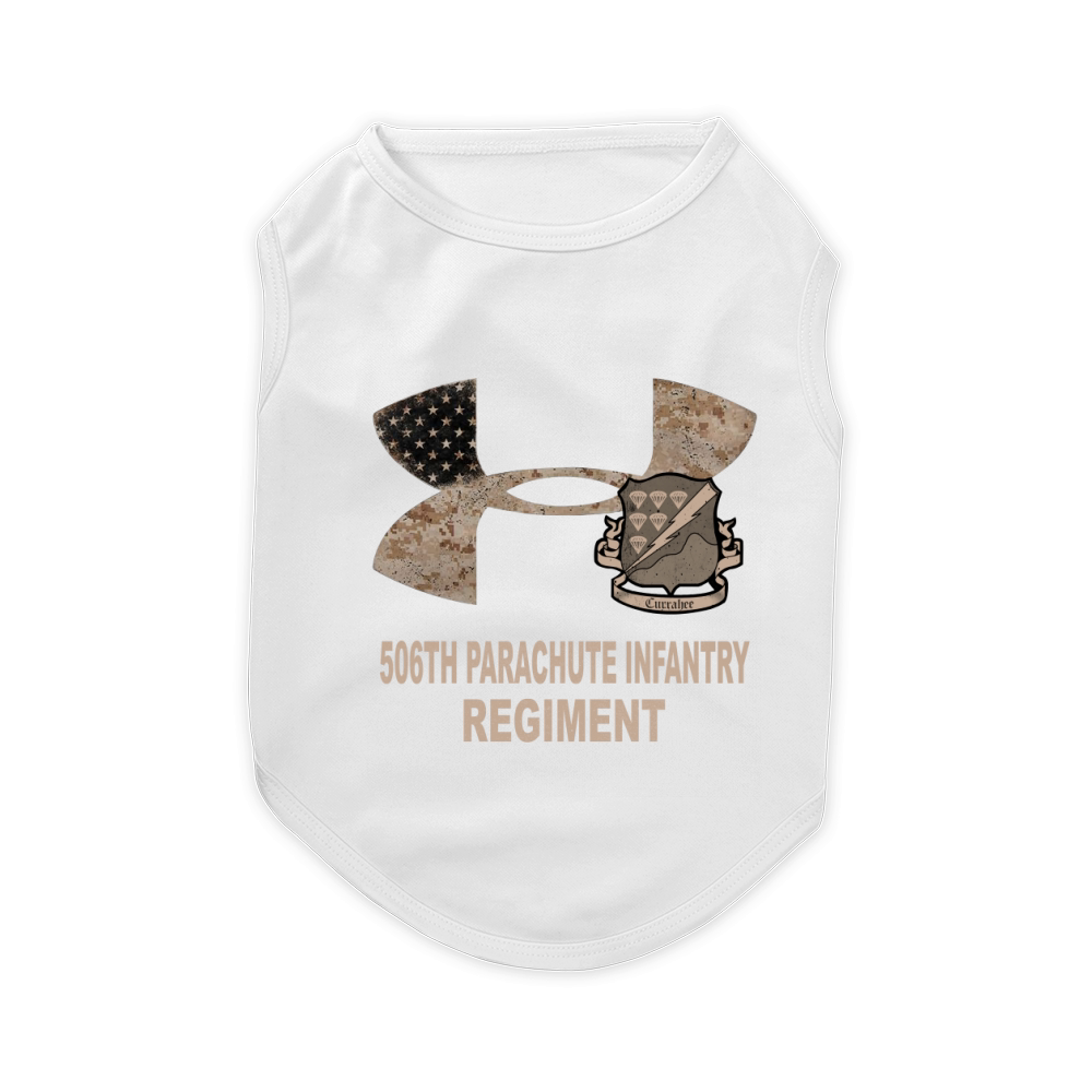 506TH PARACHUTE INFANTRY REGIMENT Pet T-Shirt