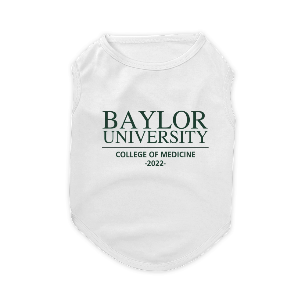 BAYLOR COLLEGE OF MEDICINE CLASS OF 2022 Pet T-Shirt