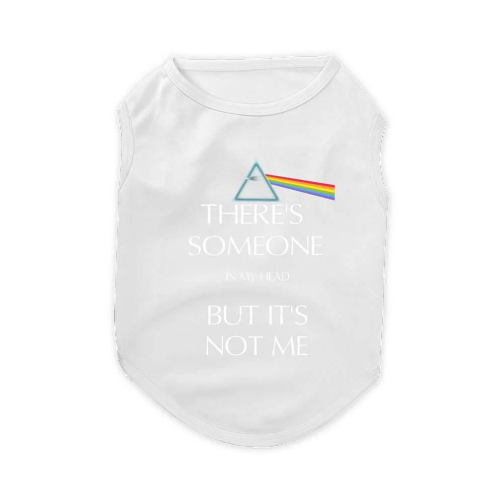 Floyd Pink There's Someone In My Head T Shirt Pet T-Shirt