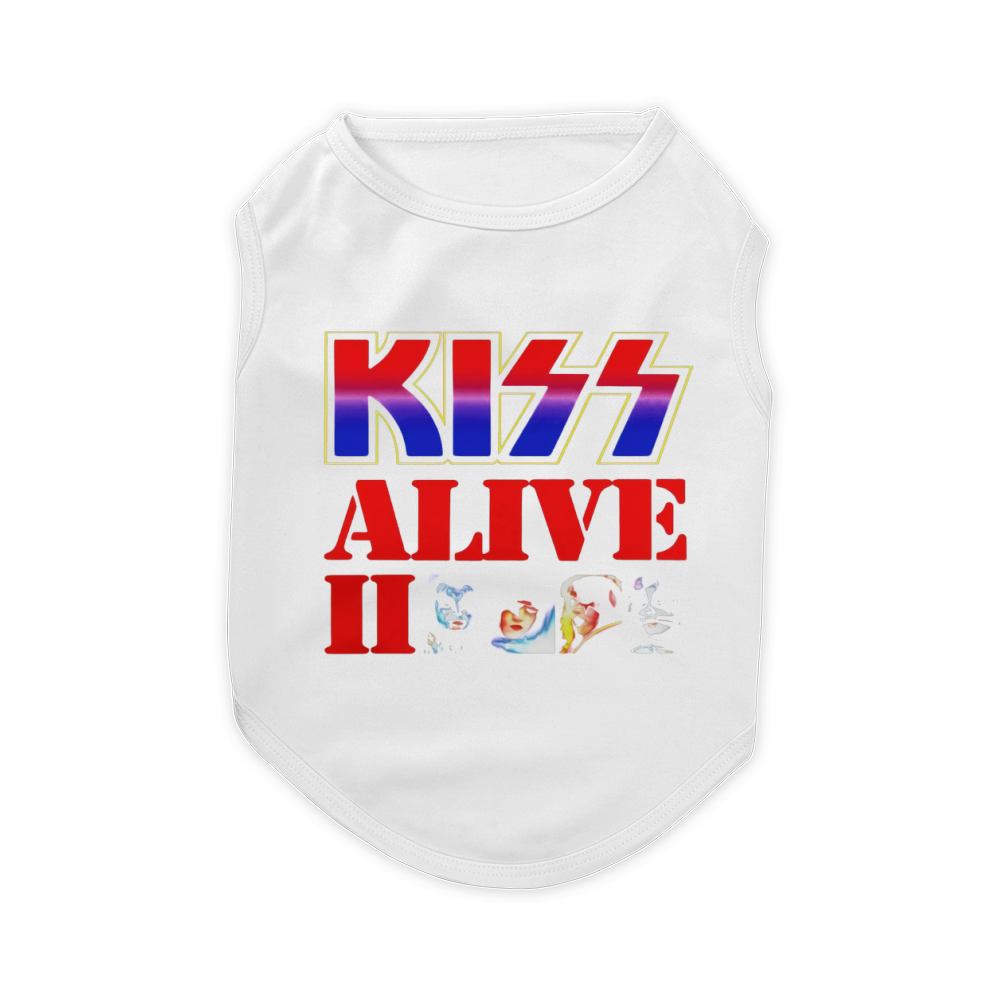 KISS - 1977 Alive II T-Shirt Pet T-Shirt