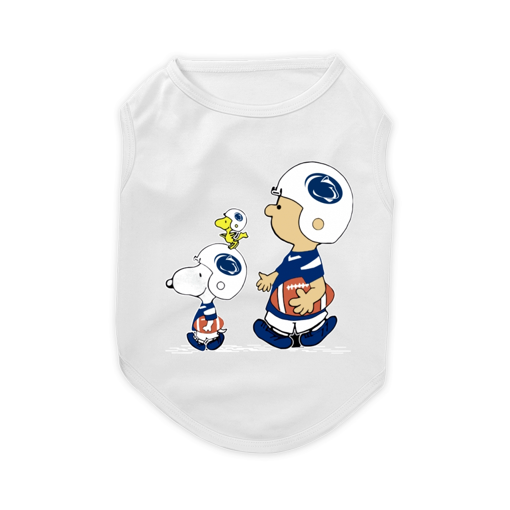 Penn State  Peanuts TShirt Pet T-Shirt
