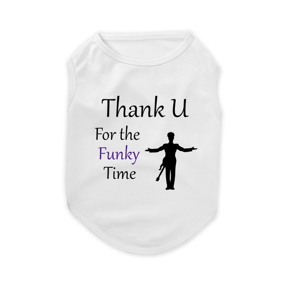 Prince  Darling Nikki Thank U for a Funky Time Pet T-Shirt