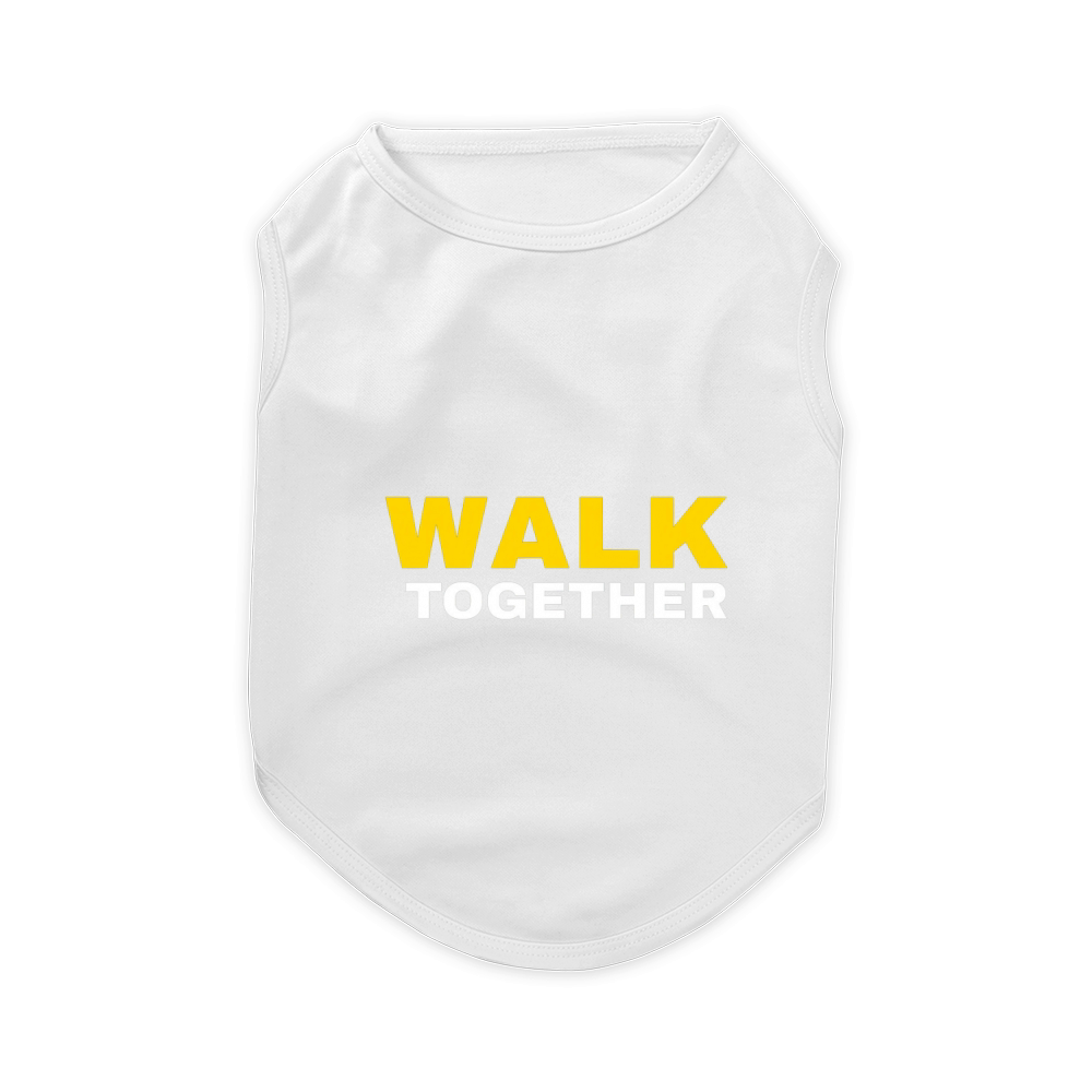 Walk Together Indoor Walking Outdoor Walk at Home Pounds Off Pet T-Shirt