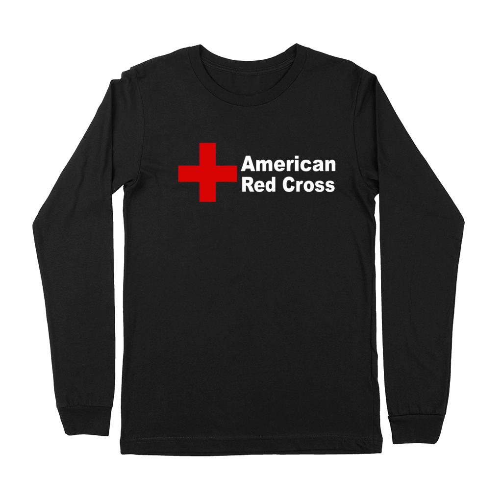 AMERICAN RED CROSS - Womens Organic T-Shirt Premium Long Sleeve
