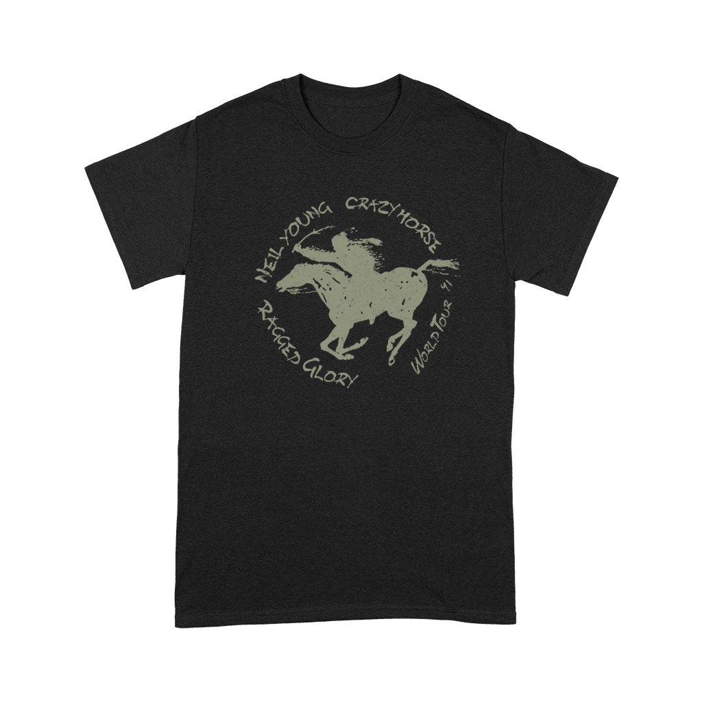 Neil Yuong Crazy Horse Premium T-shirt