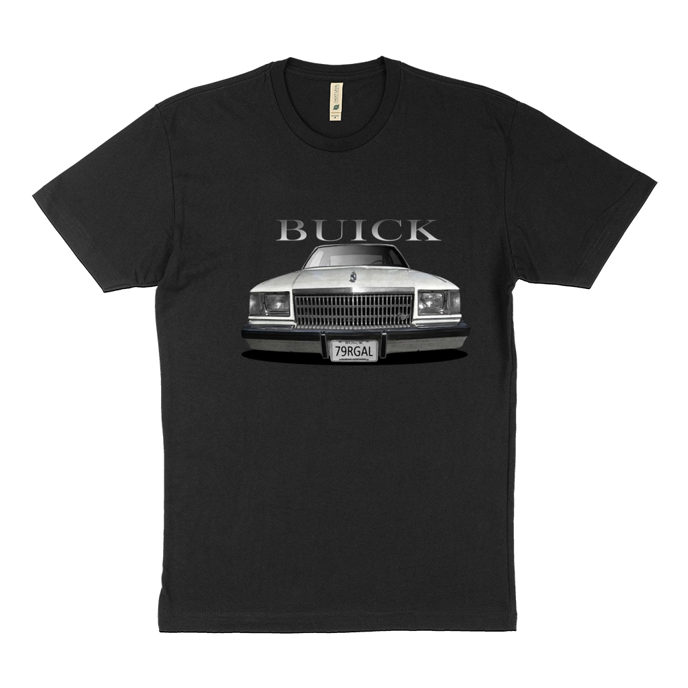 1979 Buick Regal Front White Sustainable T-Shirt