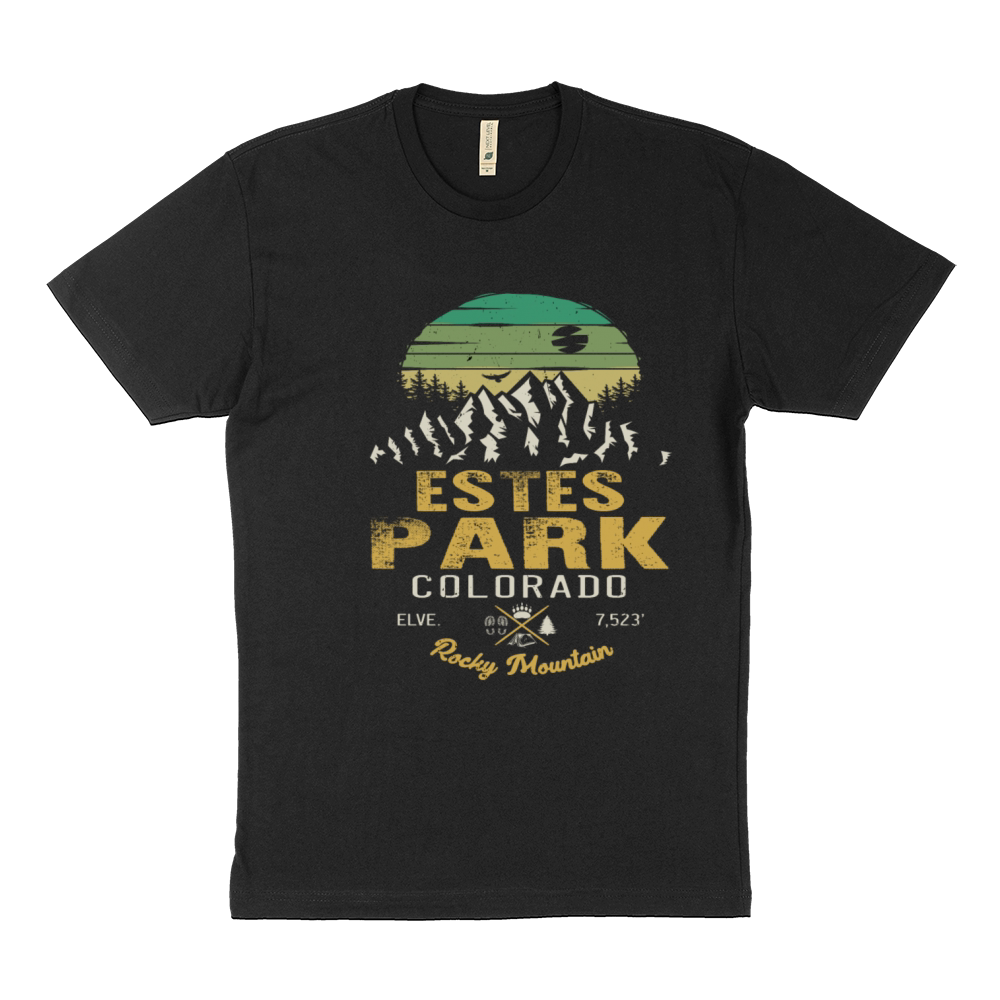 Estes Park Colorado Rocky Mountain National Park Sustainable T-Shirt