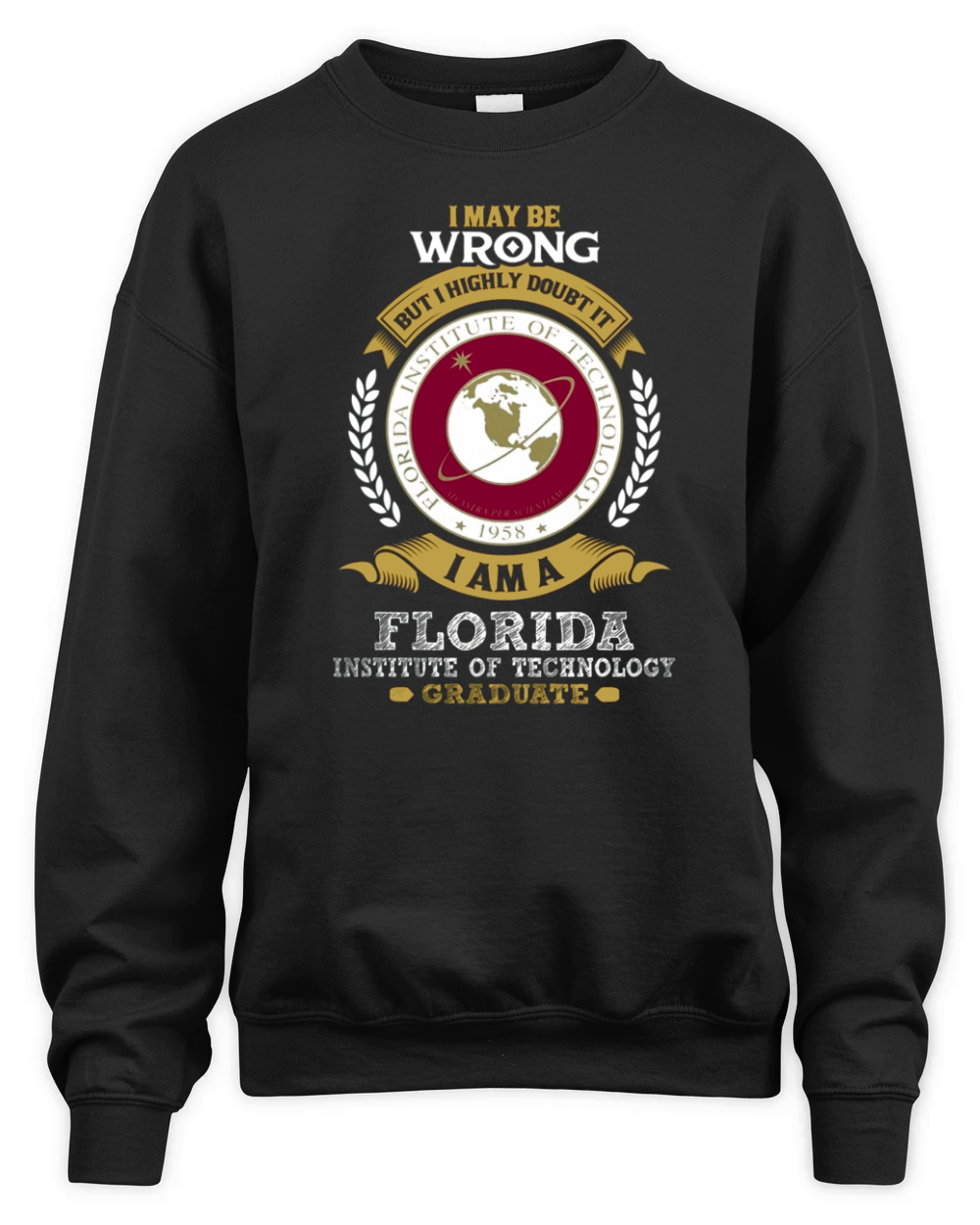 Florida Institute of Technology Unisex Premium Crewneck Sweatshirt