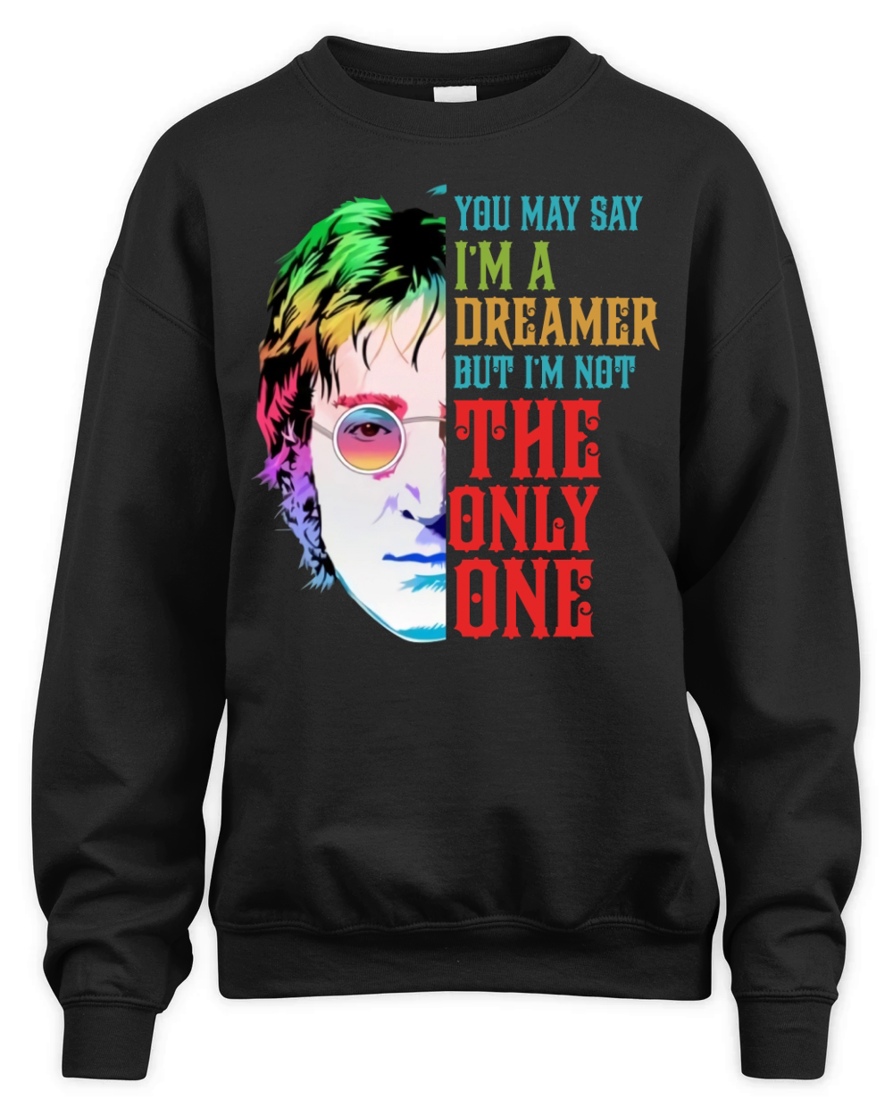 john lennon dreamer Unisex Premium Crewneck Sweatshirt