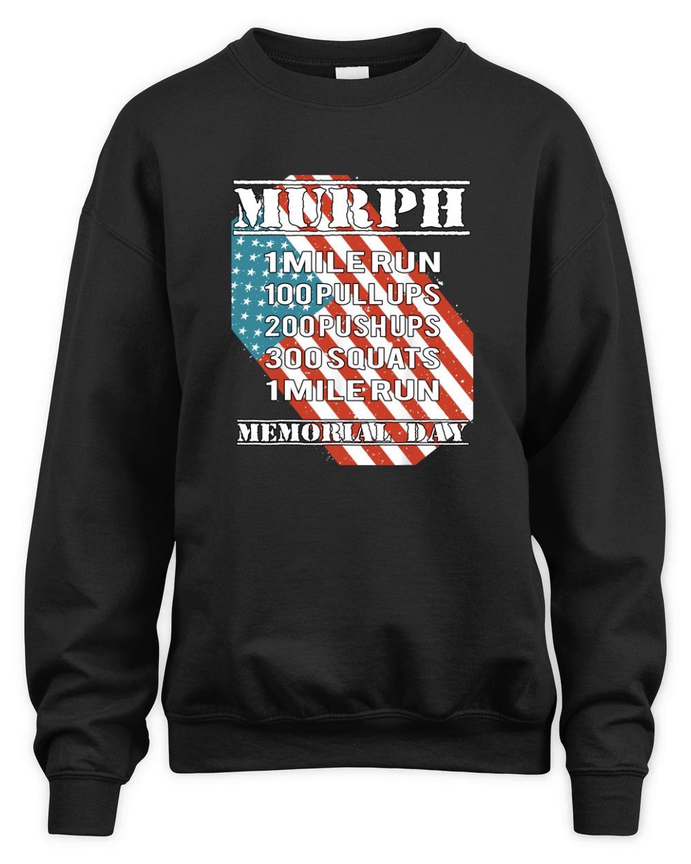 Murph Challenge Unisex Premium Crewneck Sweatshirt