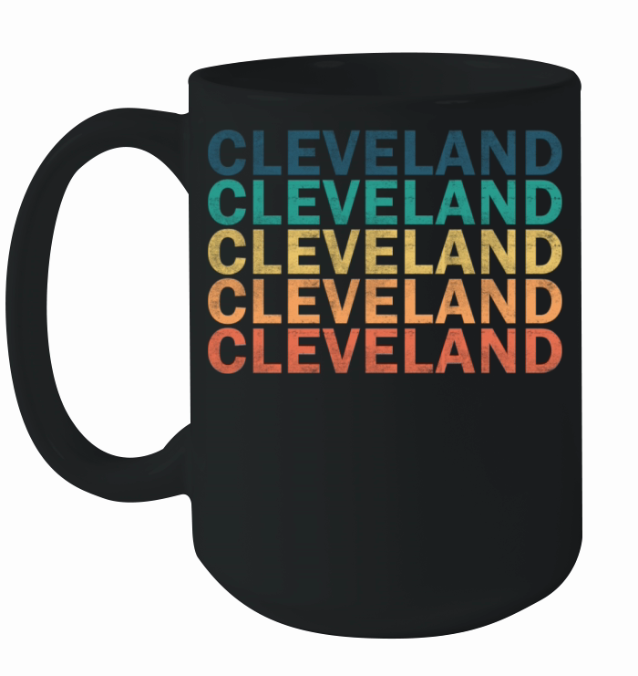 Cleveland Name T Shirt - Cleveland Vintage Retro N Ceramic Mug