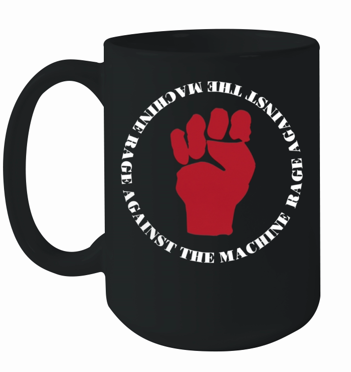 Rage Against the Machine band Tshirt Ceramic Mug