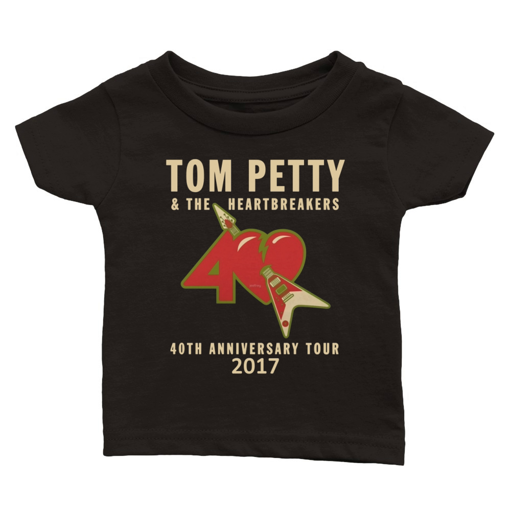 40th Anniversary Tour 2017 Tom Petty Classic Baby Crewneck T-shirt