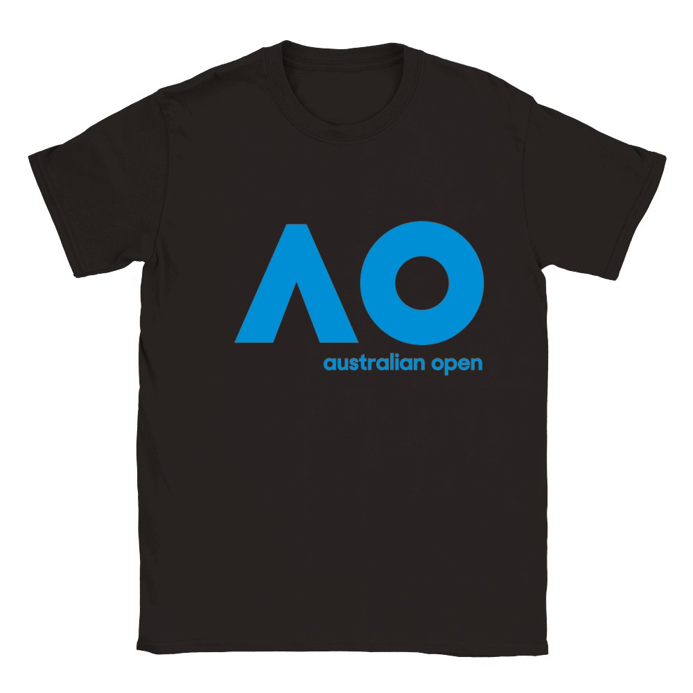 Australian Open AO Tennis Championship Logo Classic Kids Crewneck T-shirt
