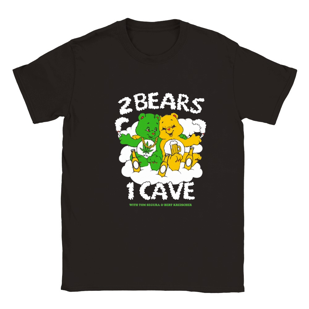 Official 2 bears 1 cave with tom segura and bert kreischer shirt Classic Kids Crewneck T-shirt