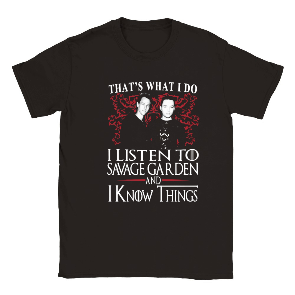Savage Garden I KNOW THINGS Classic Kids Crewneck T-shirt