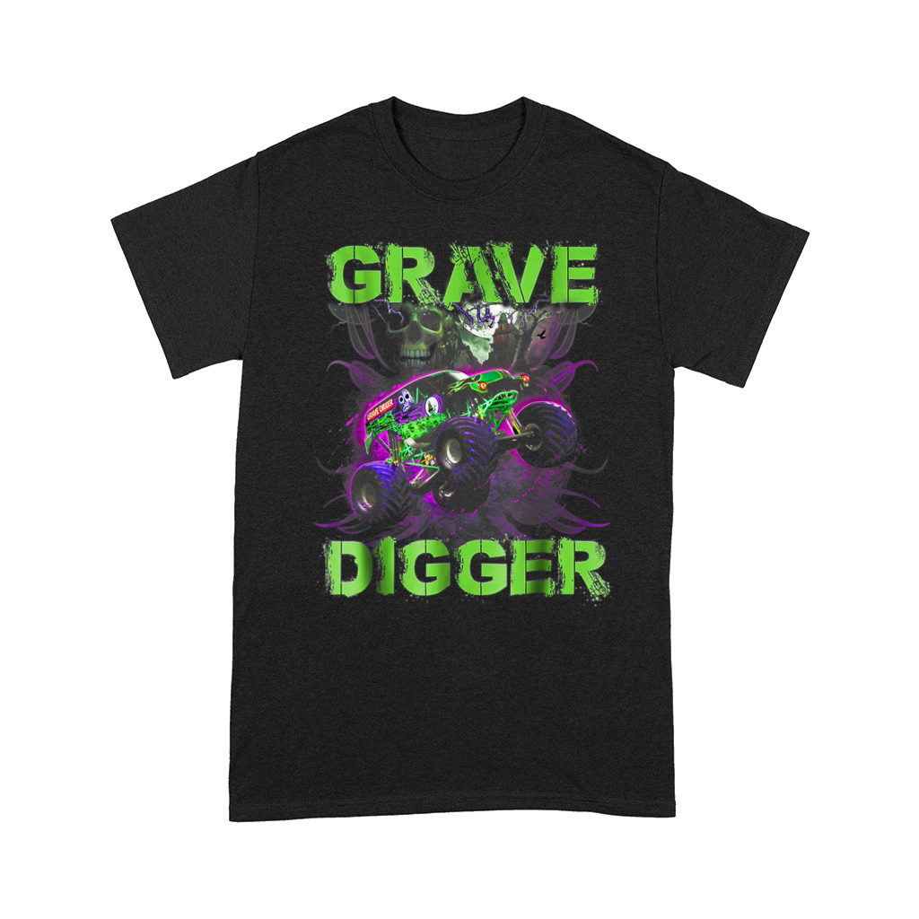 Grave Green Digger Monster Truck Comfort T-shirt