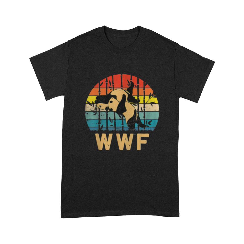 Sunset Vintage Panda Bears WWF’s Finish Him Panda Lover shirt Comfort T-shirt