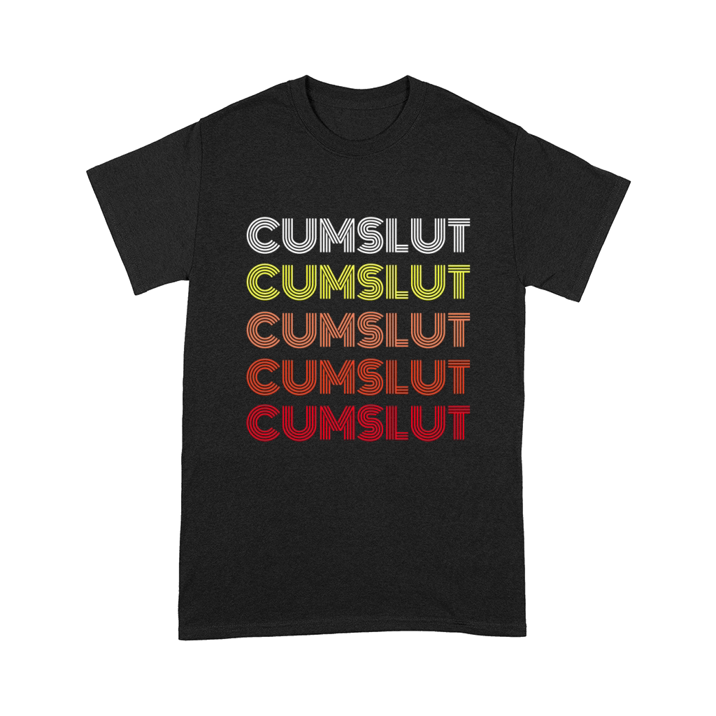Vintage Style Cumslut Bukkake Wife Comfort T-shirt
