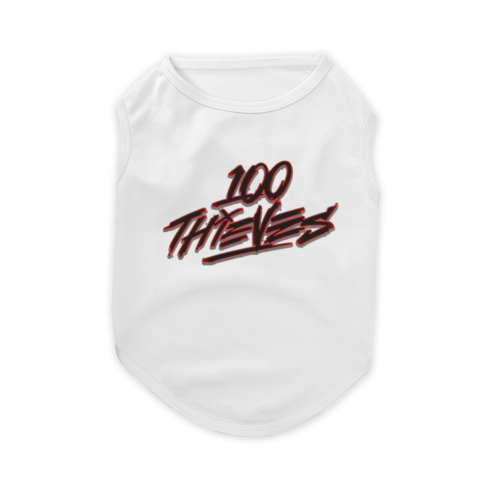 100 Thieves Logo Pet T-Shirt