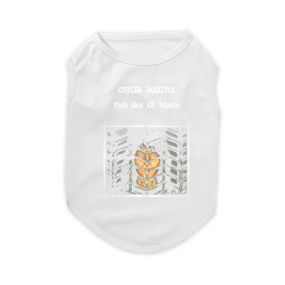 Chris Squire Fish Out of Water Fan Pet T-Shirt