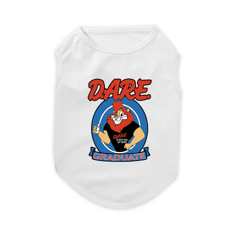 Dare Dare Graduate Lion Keeping Pet T-Shirt