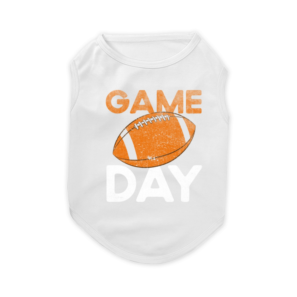 Game Day Football Season Team Sports Vintage Pet T-Shirt