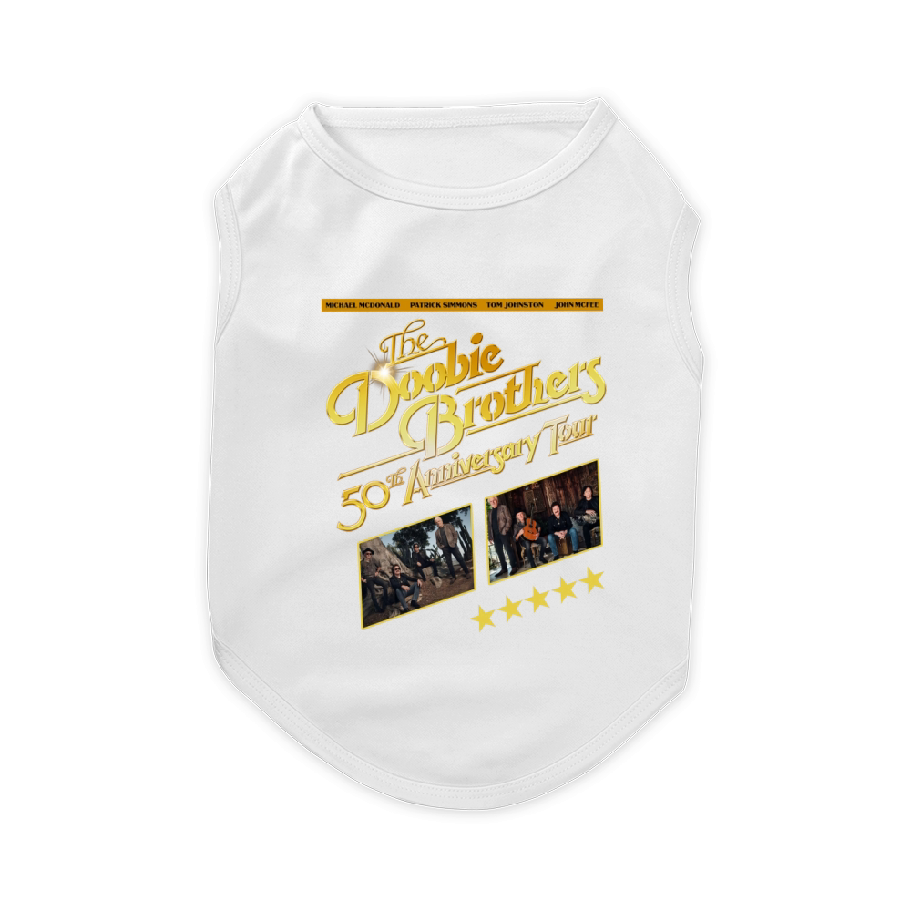 The Doobie Brothers 50th Anniversary Tour Pet T-Shirt