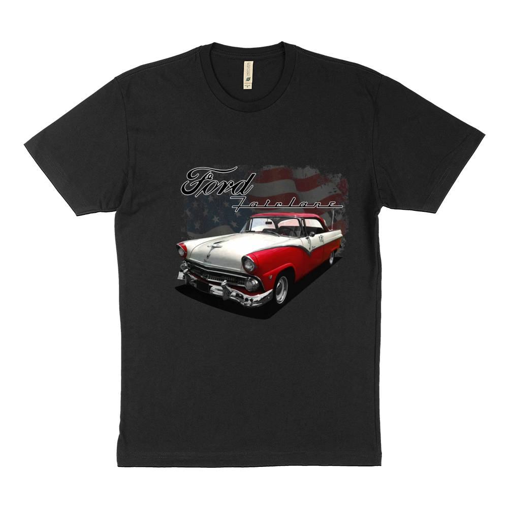 1955 Ford Fairlane Victoria Sustainable T-Shirt