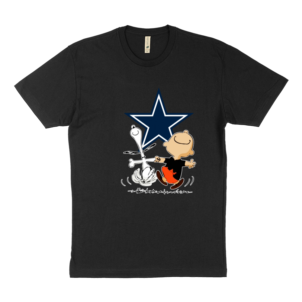 Snoopy Cowboys fans Sustainable T-Shirt