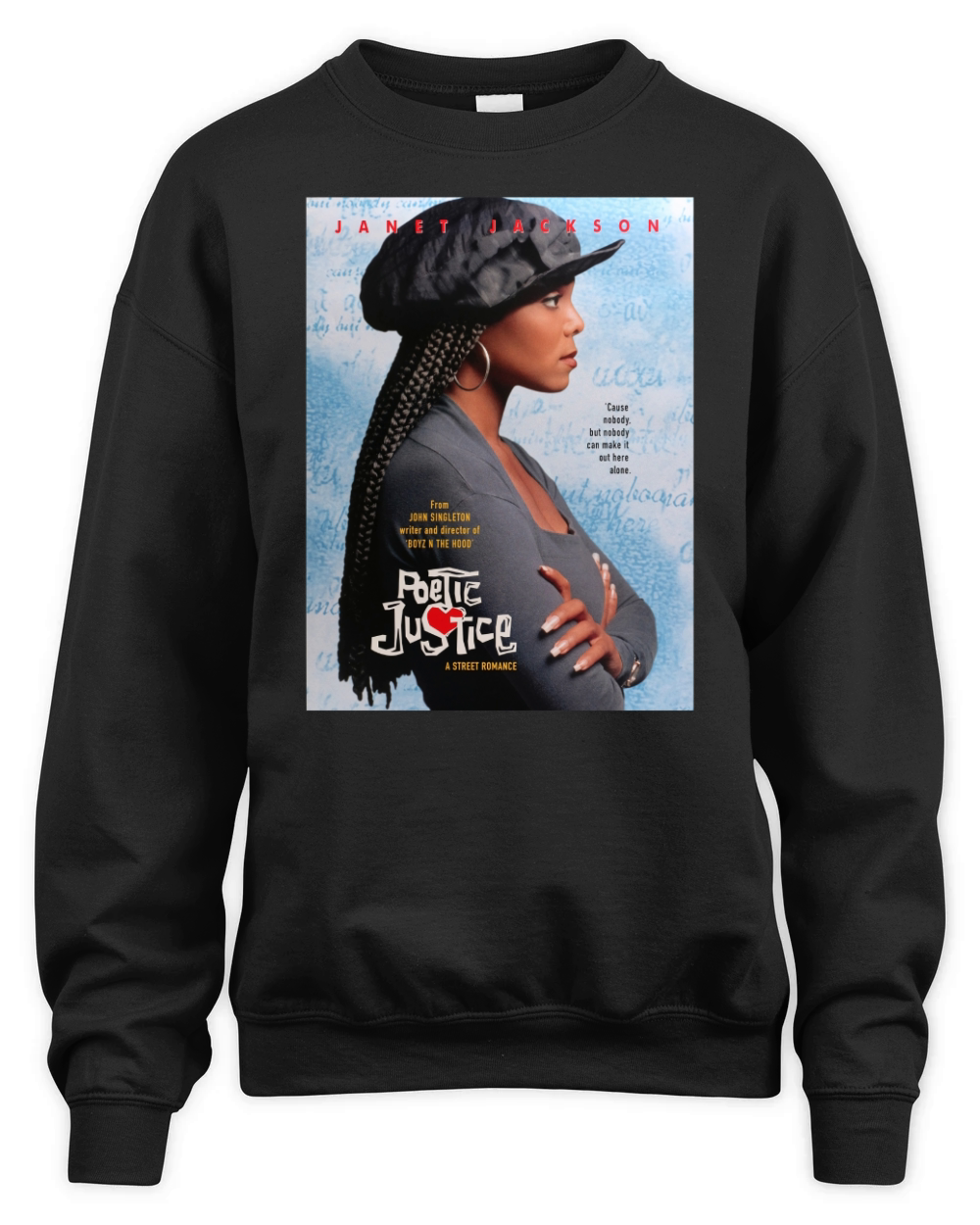 Janet Poetic Justice Unisex Premium Crewneck Sweatshirt