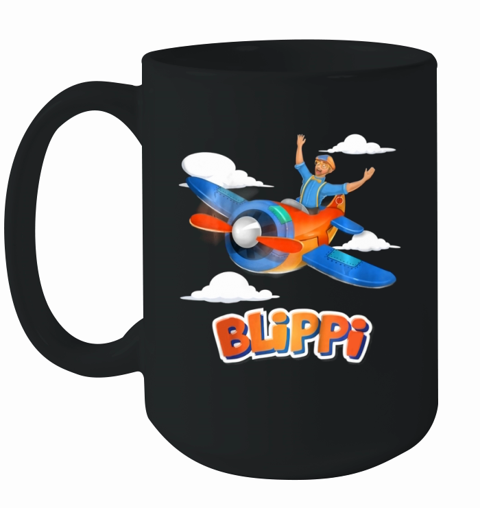 Blippi Airplane Ceramic Mug