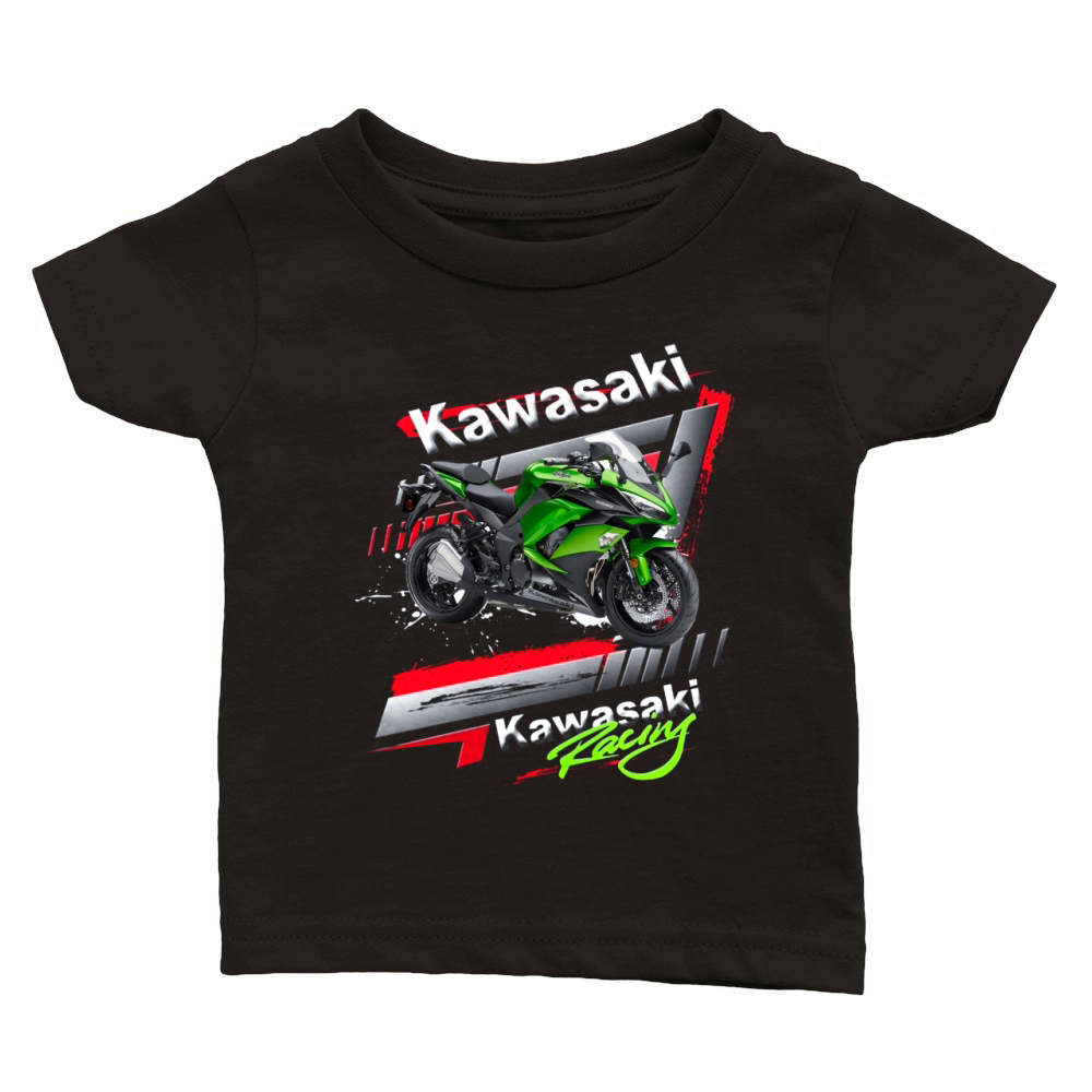 KAWASAKI RACING Classic Baby Crewneck T-shirt