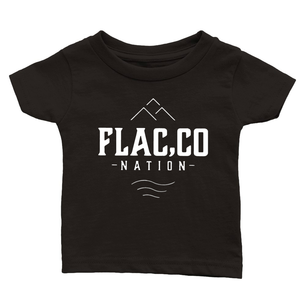 Official Joe Flacco nation Classic Baby Crewneck T-shirt