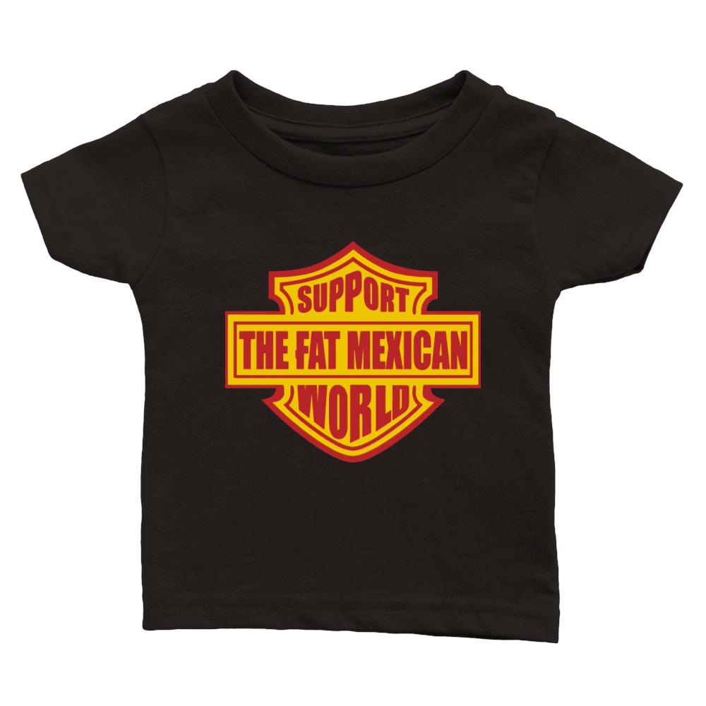 UNTERSTÜTZUNG The Fat MEXICAN WORLD Bandidos Classic Baby Crewneck T-shirt