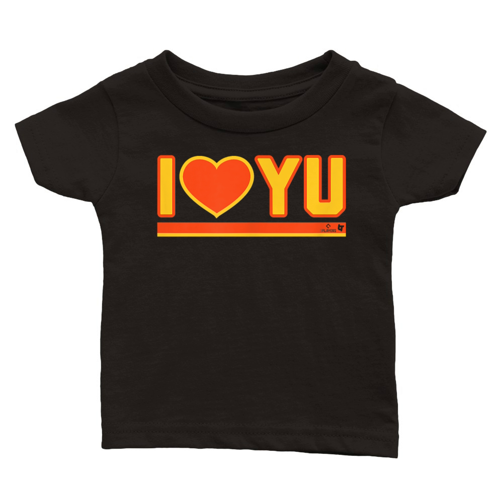 Yu Darvish I Love Yu San Diego Baseball Classic Baby Crewneck T-shirt