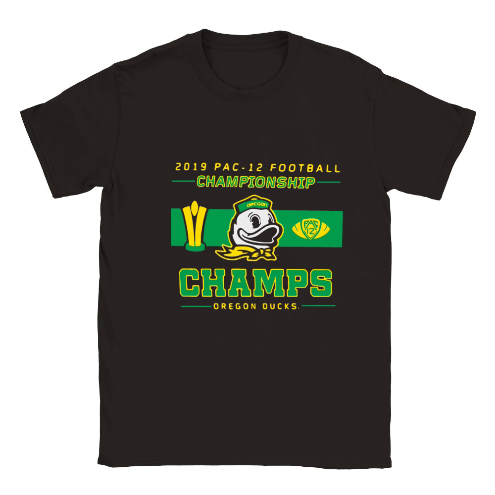 2019 Pac 12 Football Championship Champs Oregon Ducks shirt Classic Kids Crewneck T-shirt