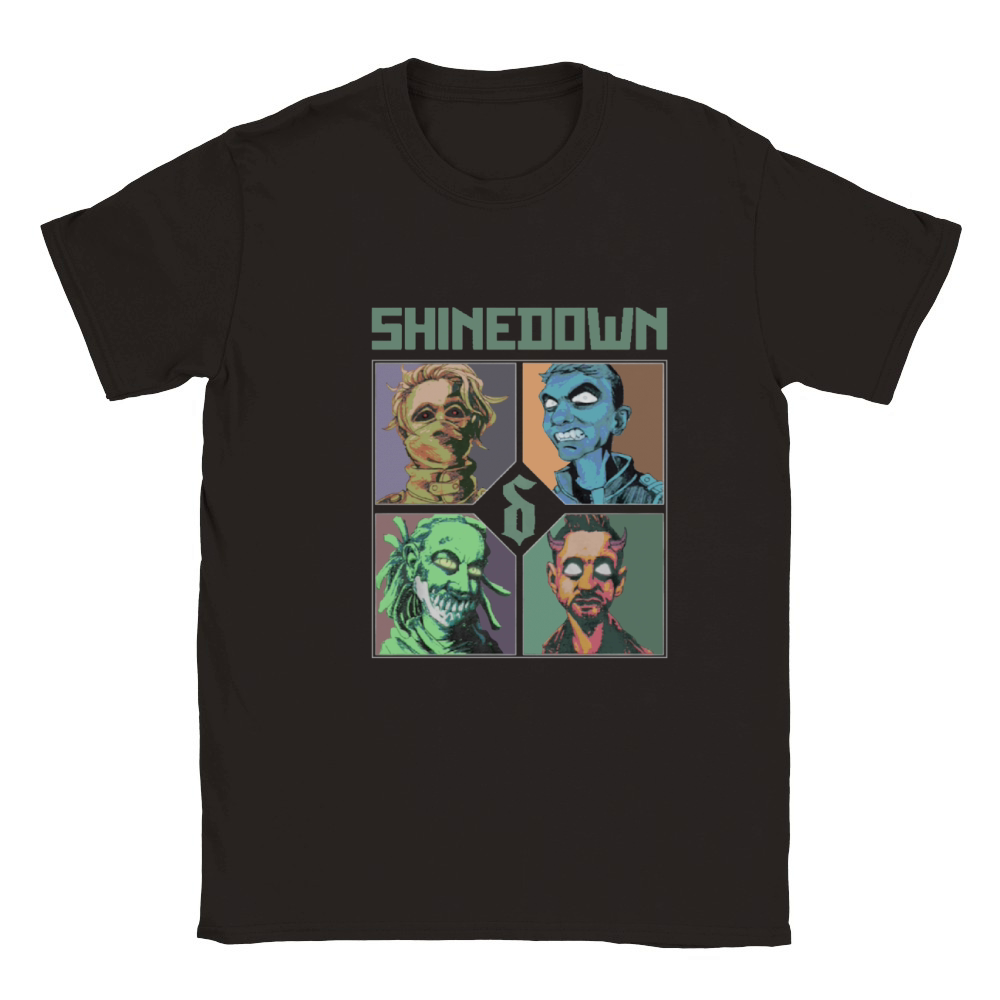 shop shinedown Classic Kids Crewneck T-shirt