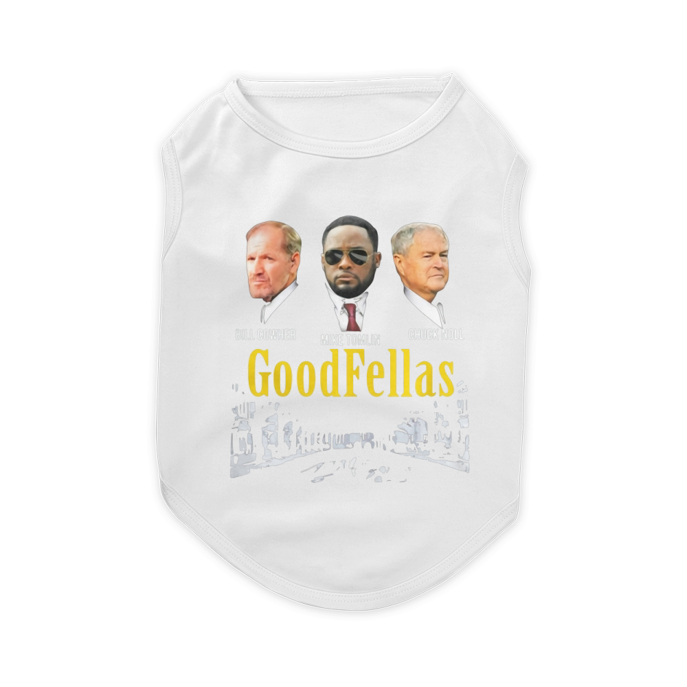 Bill Cowher Mike Tomlin Chuck Noll Goodfellas Pet T-Shirt