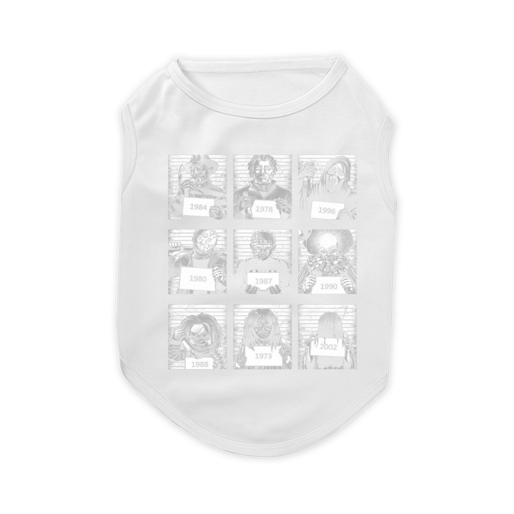 Character Horror Movies 1984 2002 Pet T-Shirt