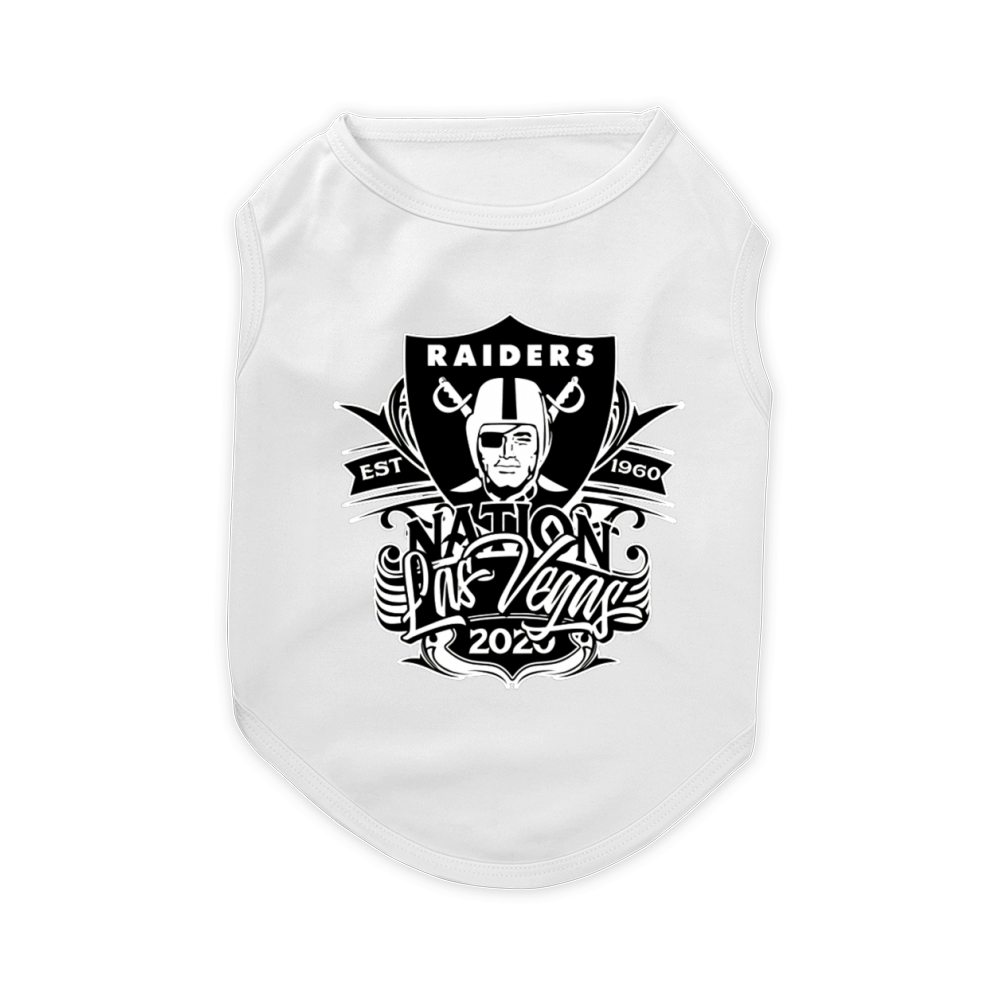 Raider Nation Las Vegas 2020 - Trucker Cap Pet T-Shirt