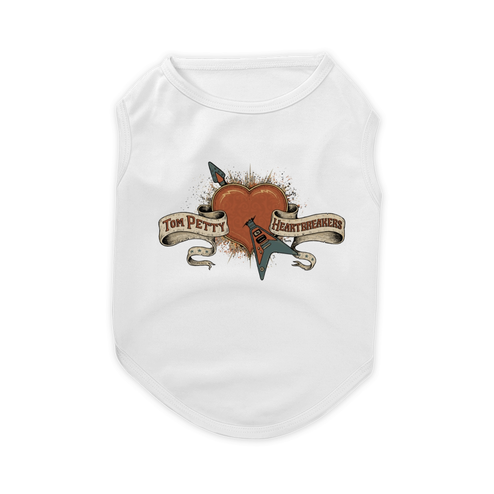 Tom Petty heart Pet T-Shirt