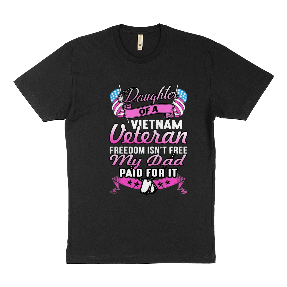 Daughter of a vietnam veteran shirt Sustainable T-Shirt