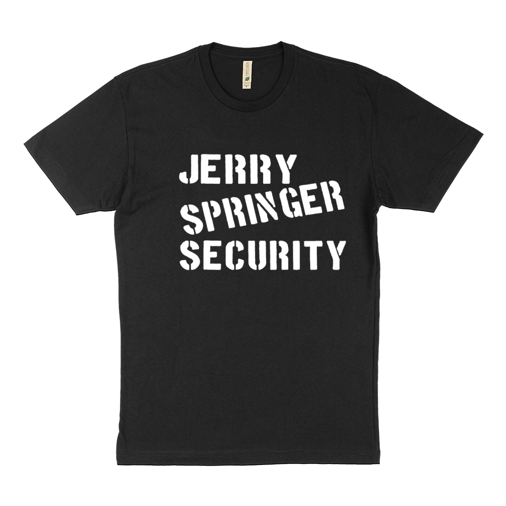 Jerry Springer Security Sustainable T-Shirt