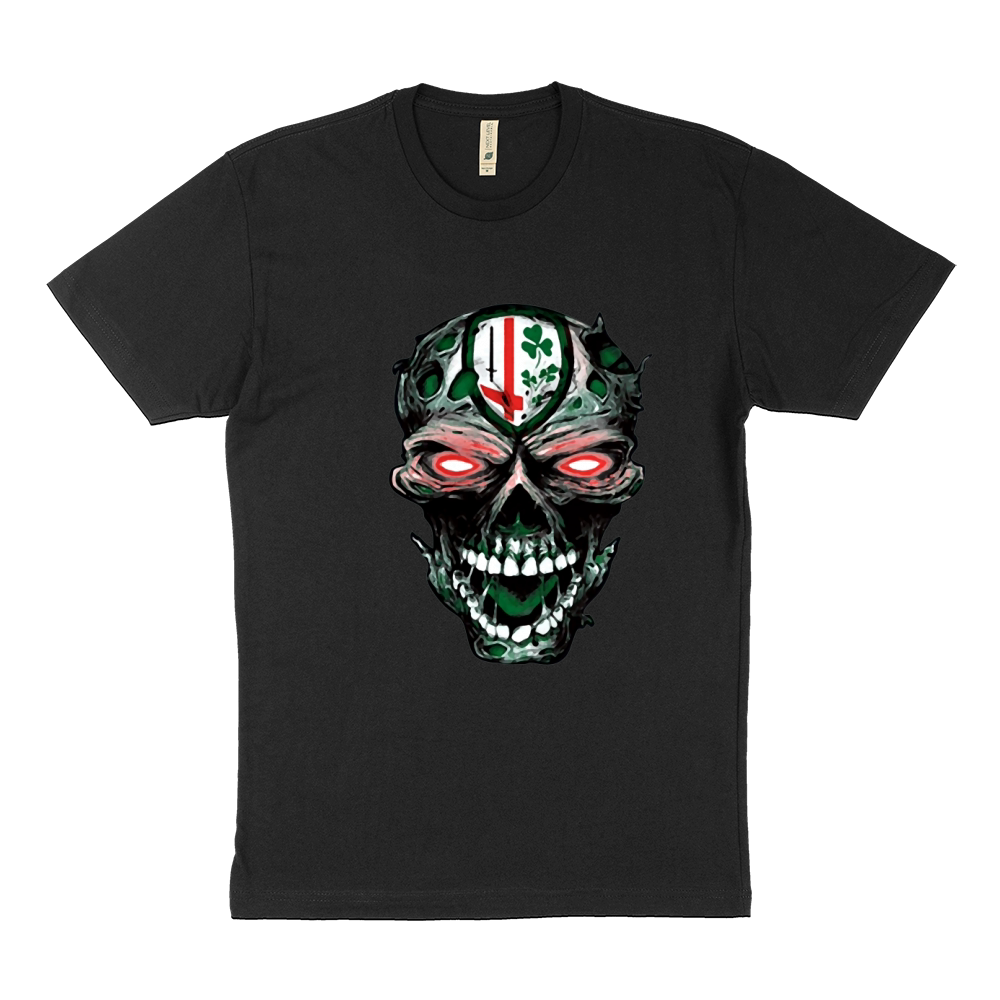 London Irish Rugby Skull T Shirt Sustainable T-Shirt